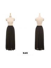 Wholesale Korea Stylish Fashion Chiffon Long Skirt