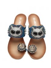 Hot Sale New Stylish Elegant Diamond Design Peep Toe Slippers