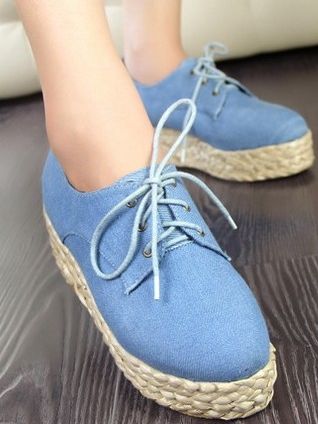 woven platform shoes