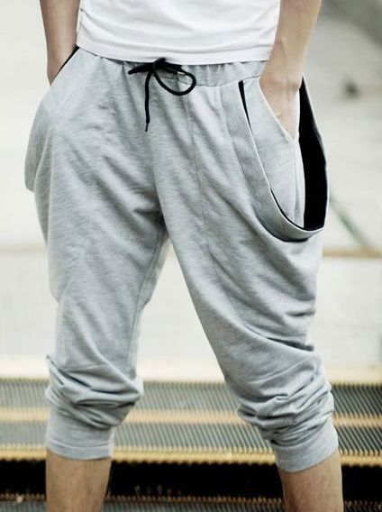 New Arrival Korea Stylish Men Vogue Harem Pants