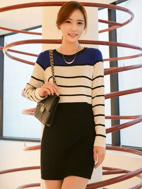 Latest Style Fashionable Pure Color Knitting Wrap Hip Sleeveless Tank Dress