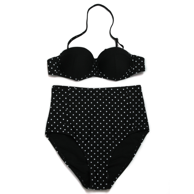 Summer Sexy Polka Dot Backless Bikini 0305