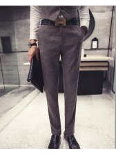 2015 Latest Design Men Pants Workman Style Khaki Handsome Fitness Clothing