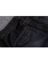 Wholesale Hot Men Jeans Fitness Handsome Color Matching Zipper Up ...