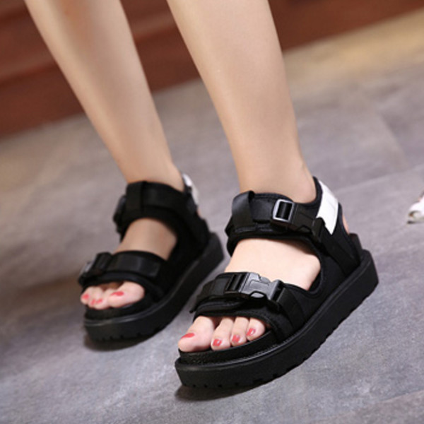 Korean Style Wedge Casual Summer Sandal HK060301