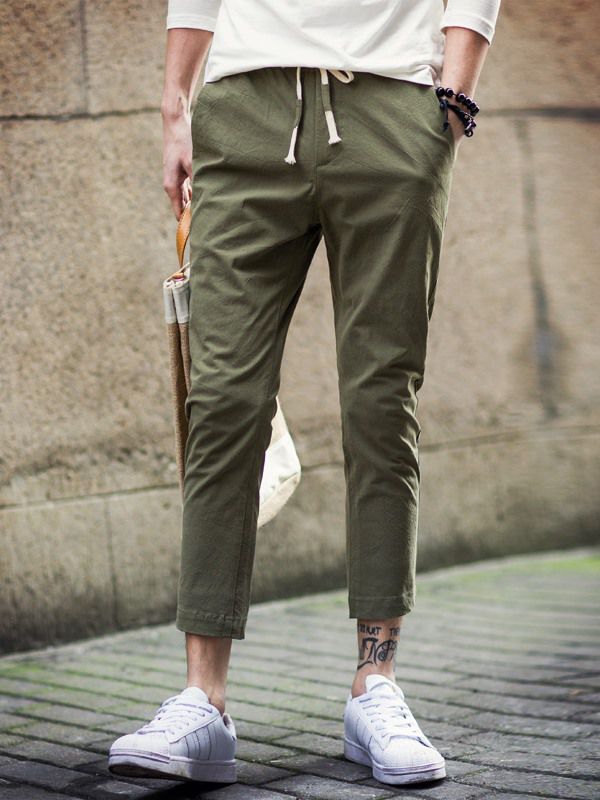 crop pants mens style