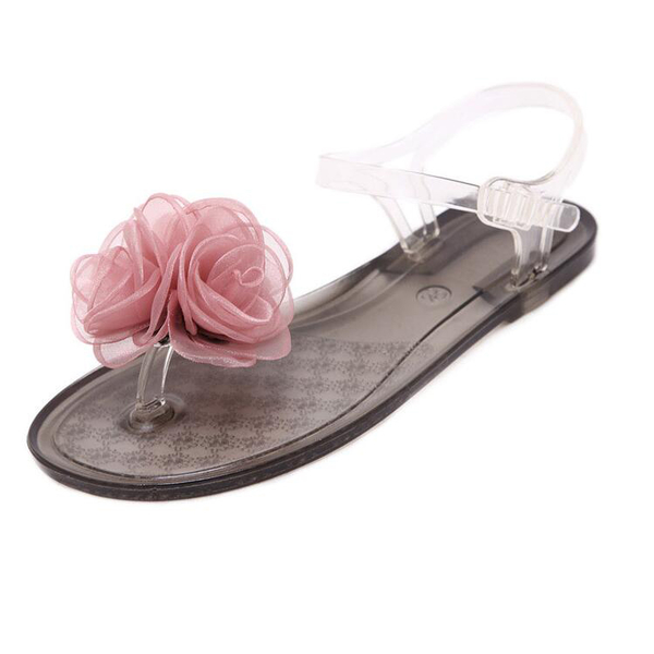 Wholesale Fashion Flower Flat Sandals For Women HPG033081 | Wholesale7.net