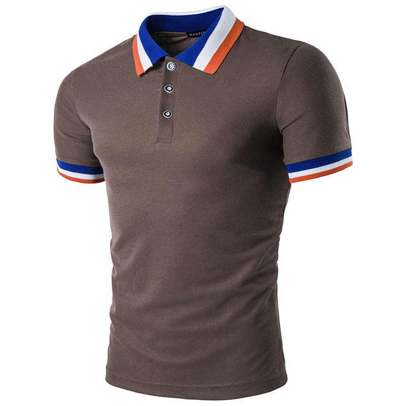 Wholesale Casual Striped Patchwork Shirts For Men CZG040860 | Wholesale7