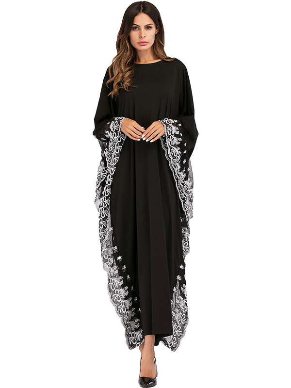 Wholesale Muslim Style Embroidery Thobe Thawb Caftan Dresses ...