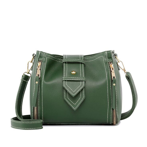 Wholesale Korean Style Solid Hasp Shoulder Bag LFG061505 | Wholesale7