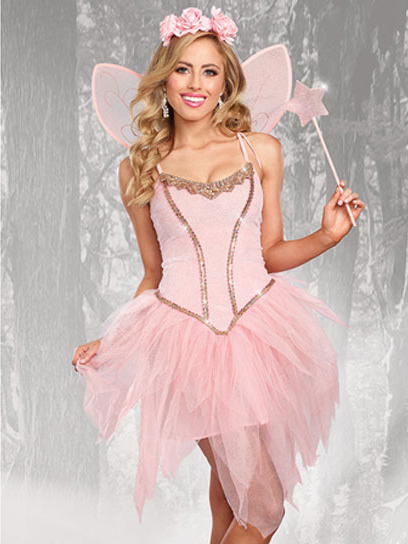Wholesale Flower Fairy Angel Cosplay Halloween Costume LMG100450PN ...