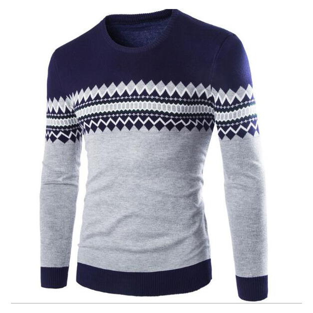 Wholesale Casual Crew Neck Printing Sweaters For Men EHG100459 ...