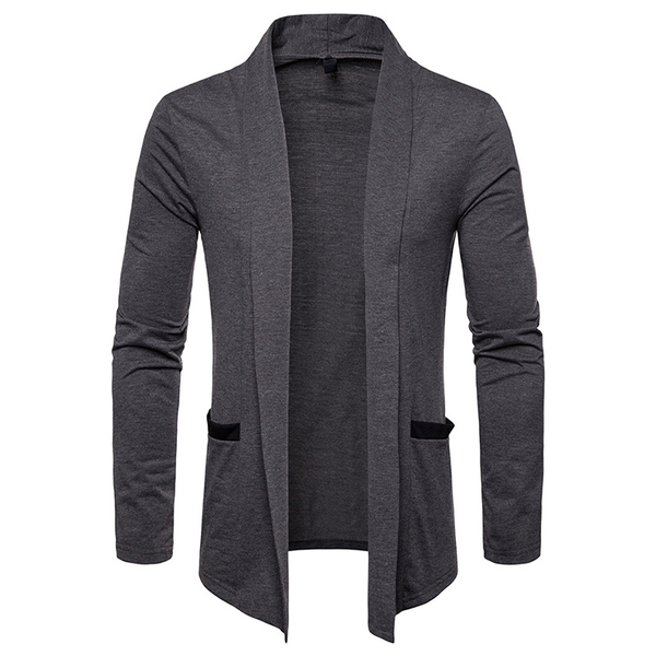 Wholesale New Arrival Solid Pockets Thin Mens Cardigan LHG101138 ...