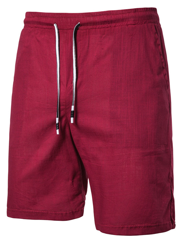 Wholesale Simple Style Solid Drawstring Short Pants JHA040353 | Wholesale7