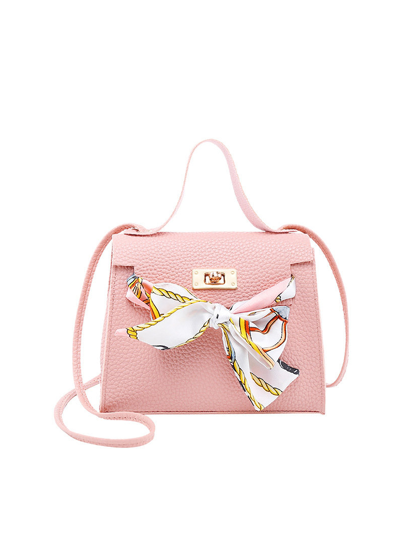 Wholesale Fashion Silk Scarf Bow Decor Shoulder Bag LPA051749 | Wholesale7