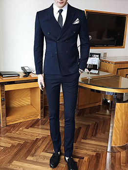 Korean Style New Fashion Men Activewear Fit Slim Handsome Sportswear ...