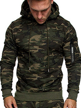 Fashion Camouflage Hoodies For Men