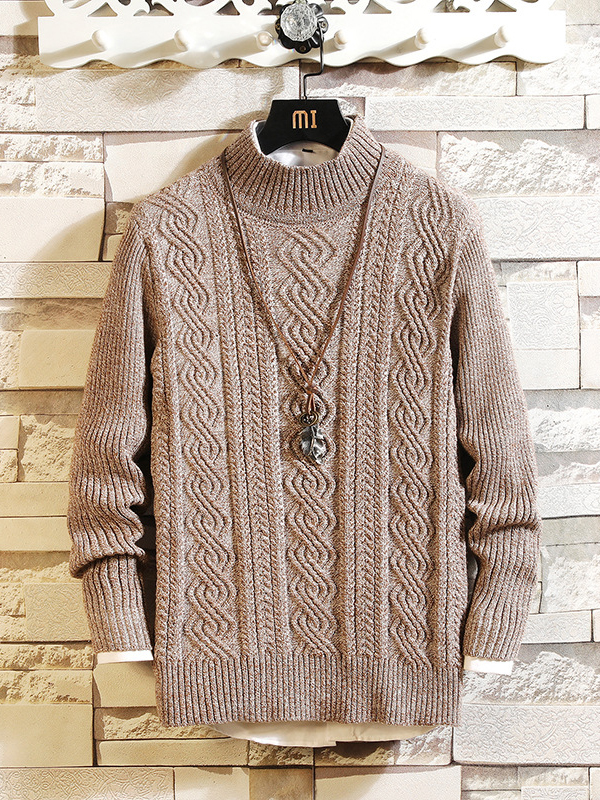 Wholesale Jacquard Weave Cable Knit Sweaters For Men UCA110809 ...