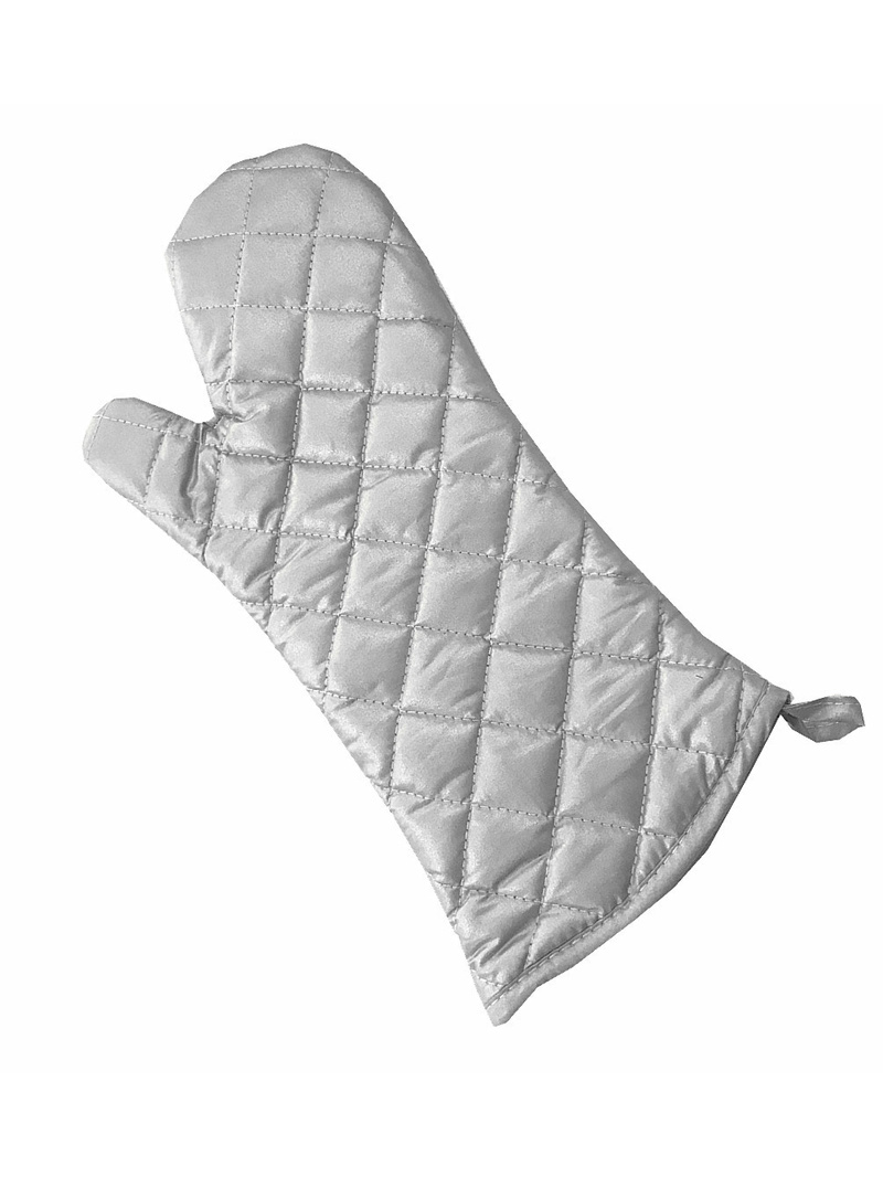 Wholesale Heat Resisting Cotton Gray Oven Mitts LHM040851SL | Wholesale7