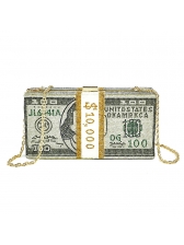 rhinestone money clutch