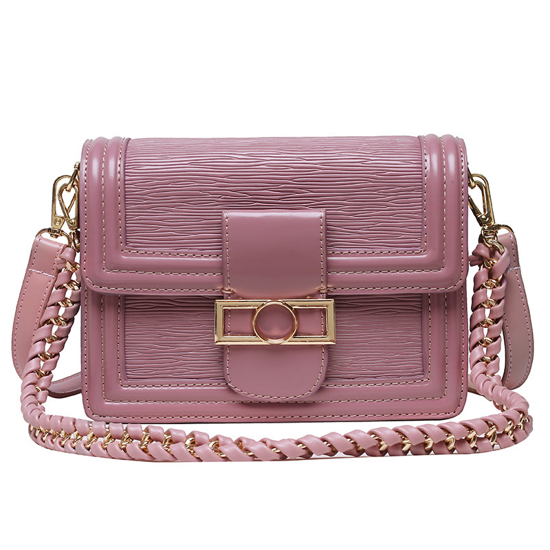 Wholesale Woven Chain Solid Color Square Shoulder Bags GWM062459 ...