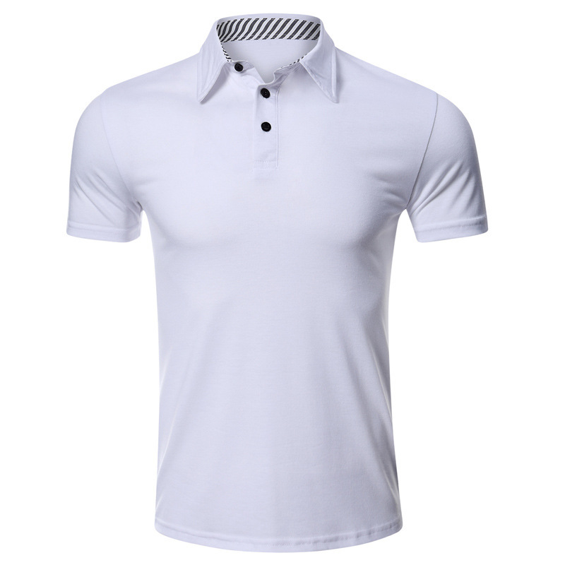 Wholesale Pure Short Sleeve Lapel Polo Shirts For Man JPM072039 ...