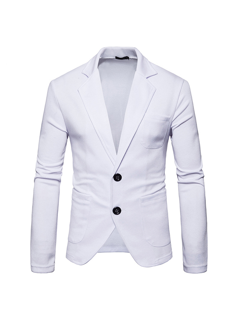 Wholesale Solid Color Button Up Blazer For Men VPM081321 | Wholesale7.net