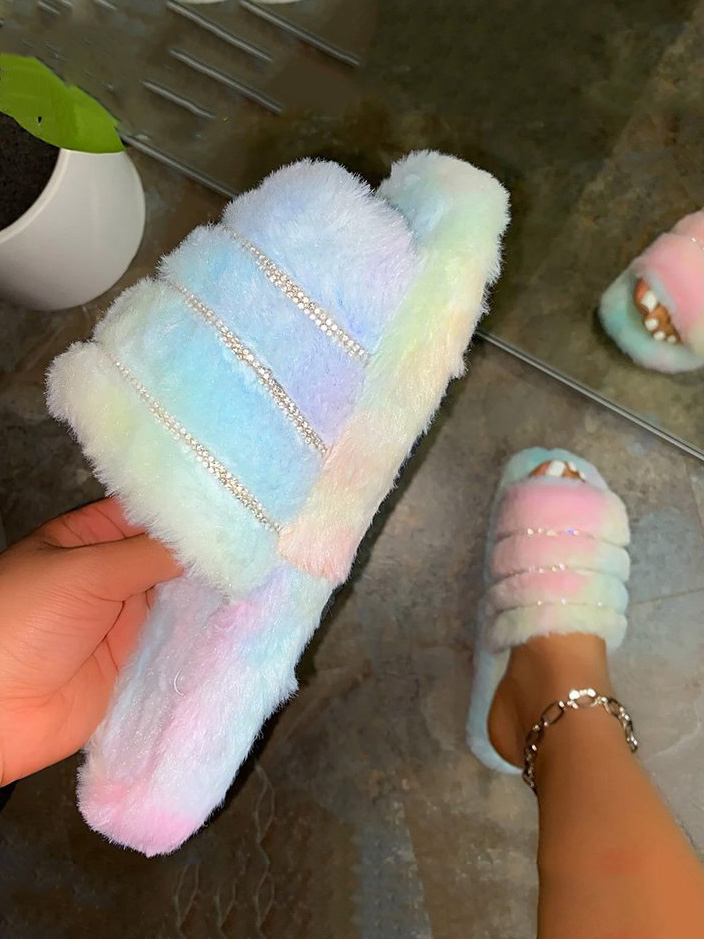 wholesale fluffy slippers