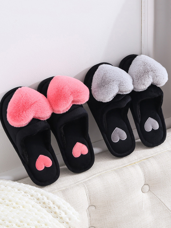 fluffy indoor slippers