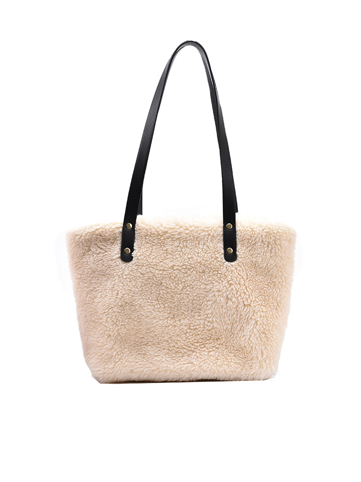 Wholesale Candy Color Fuzzy Tote Bags For Women VWM100750 | Wholesale7
