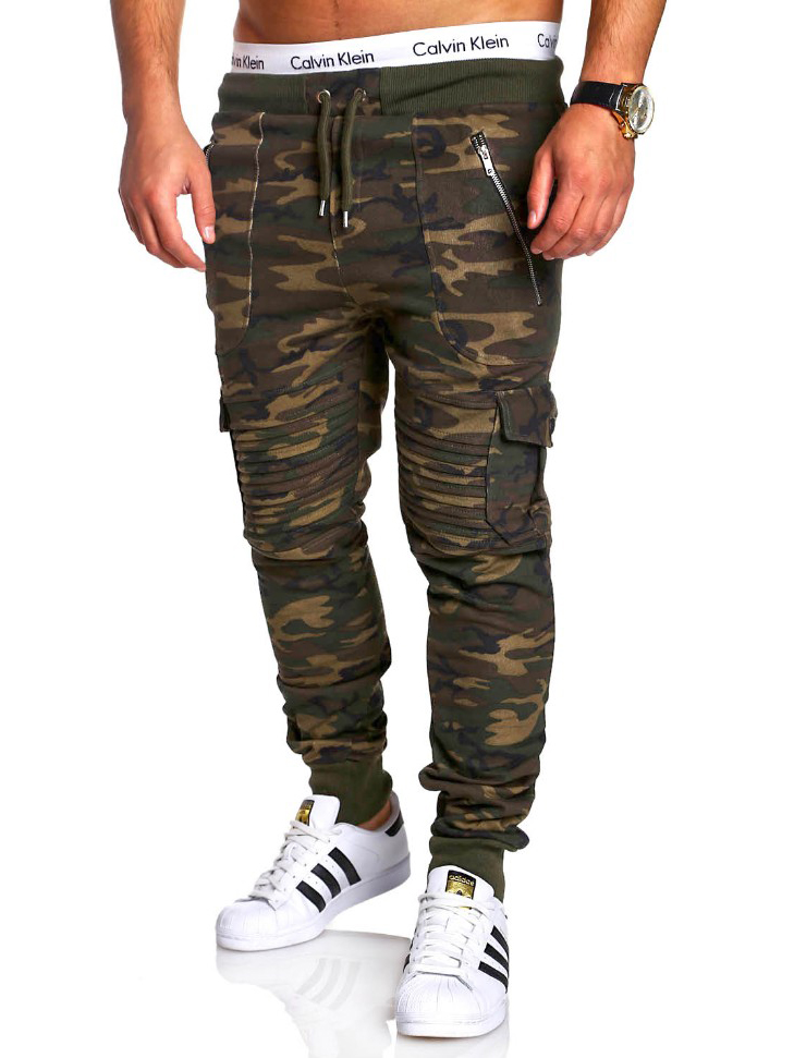 Wholesale Fashion Camouflage Track Pants Men BZM102055 | Wholesale7