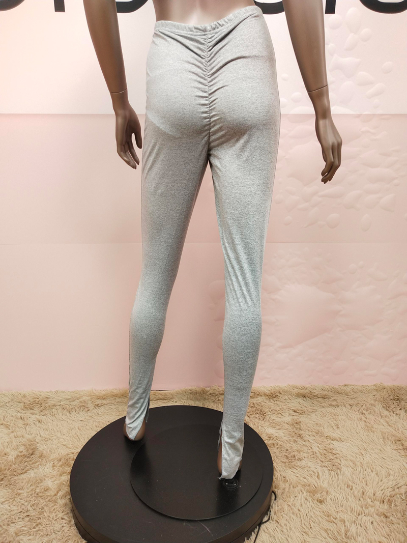 ruched split hem leggings Online Sale, UP TO 67% OFF