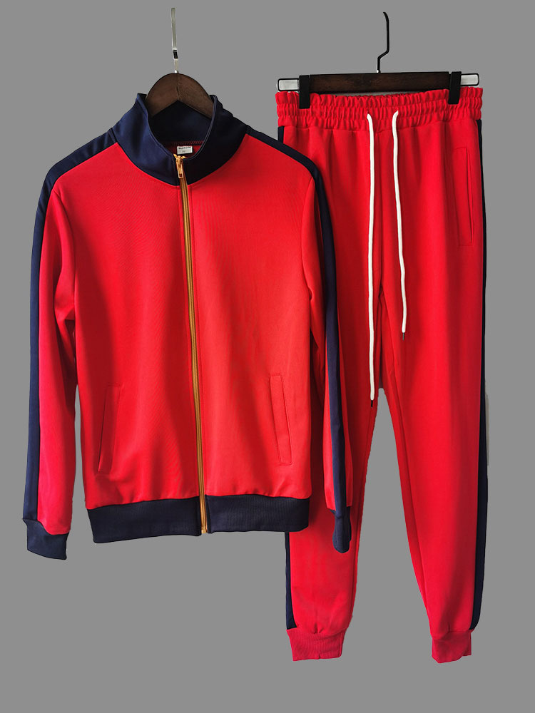 Wholesale Contrast Color Exercise Clothes Men Fall BZM101446 ...