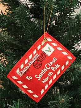 Christmas tree pendant Non-Woven Fabric Red envelope