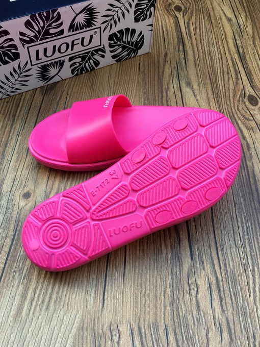 Wholesale Summer Letter Printing Round Toe Womens Slippers UCO030650 ...