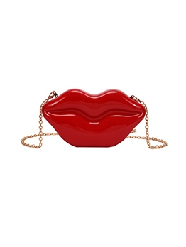 Fashion Mouth Design Chain Shoulder Bags 