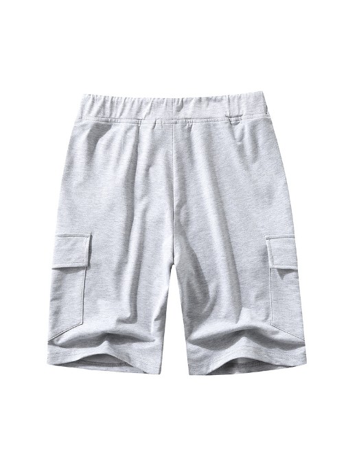 Wholesale Sporty Pure Color Drawstring Short Pants For Men UZO032541 ...