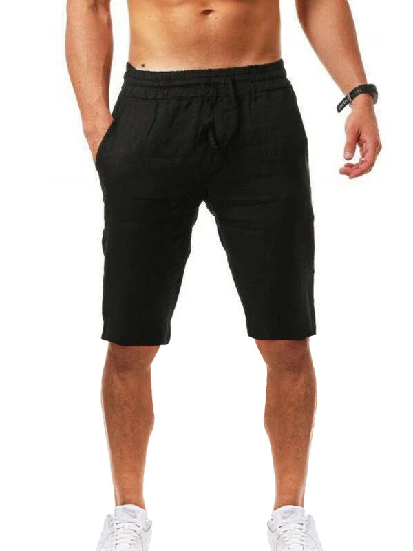 Wholesale Fashion Solid Half Pant For Men BZO040274 | Wholesale7.net