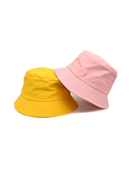 Casual Solid Sun Protection Bucket Hat