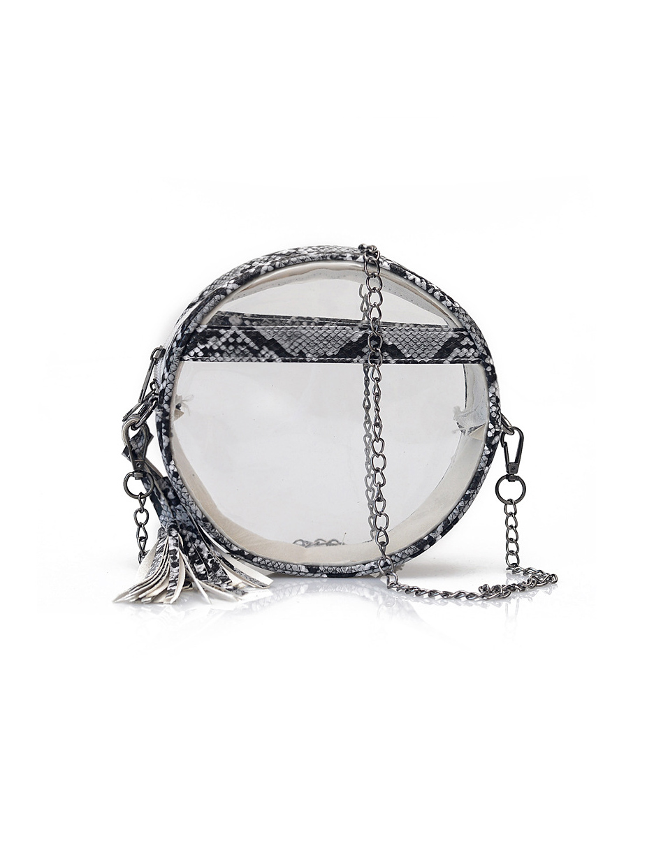 Trendy Fashion Tassel Chain Shoulder Bag