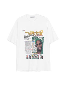 Hip-Hop Crew Neck Printed Graphic T Shirt