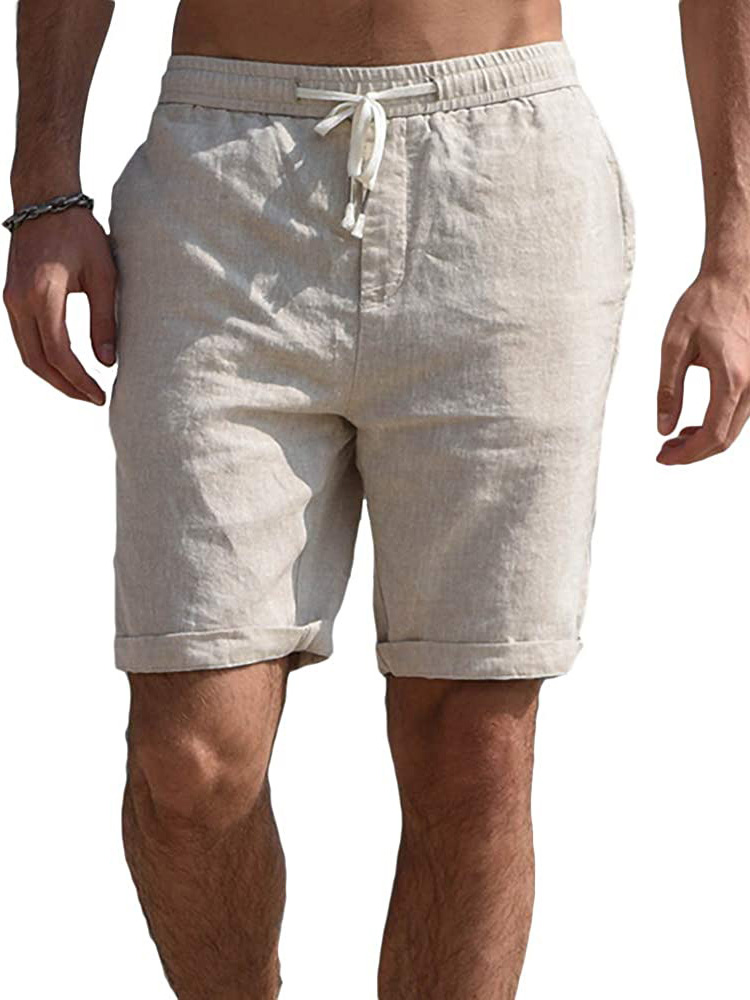 Wholesale Pure Drawstring Short Pants For Men BHO061626 | Wholesale7