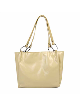 Versatile Casual Pure Color Women Tote Bag 