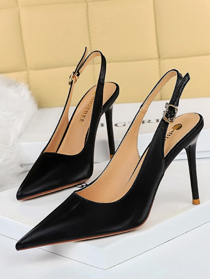 Sexy Simple Design Slip On Heels For Women | Wholesale7