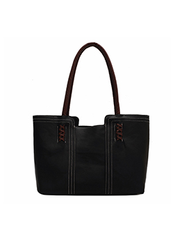Casual Street Solid Tote Bag For Women