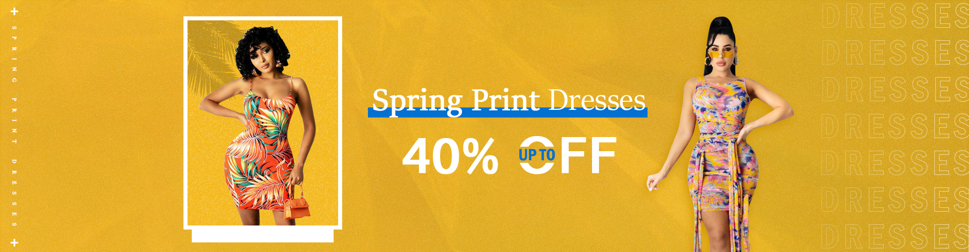 Spring Print Dresses