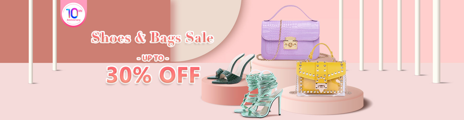 10th Anniversary Shoes &Bags Sale