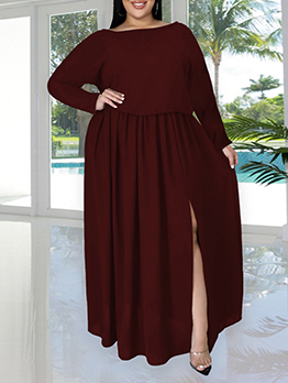 Plus Size Solid Loose 2 Piece Skirt Sets 