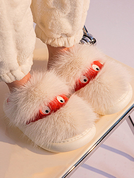 Winter Comfy Home Fluffy Slippers For Unisex