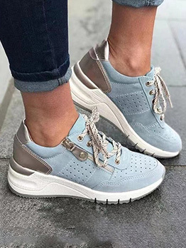Casual Spring Fall Round Toe Women Sneakers